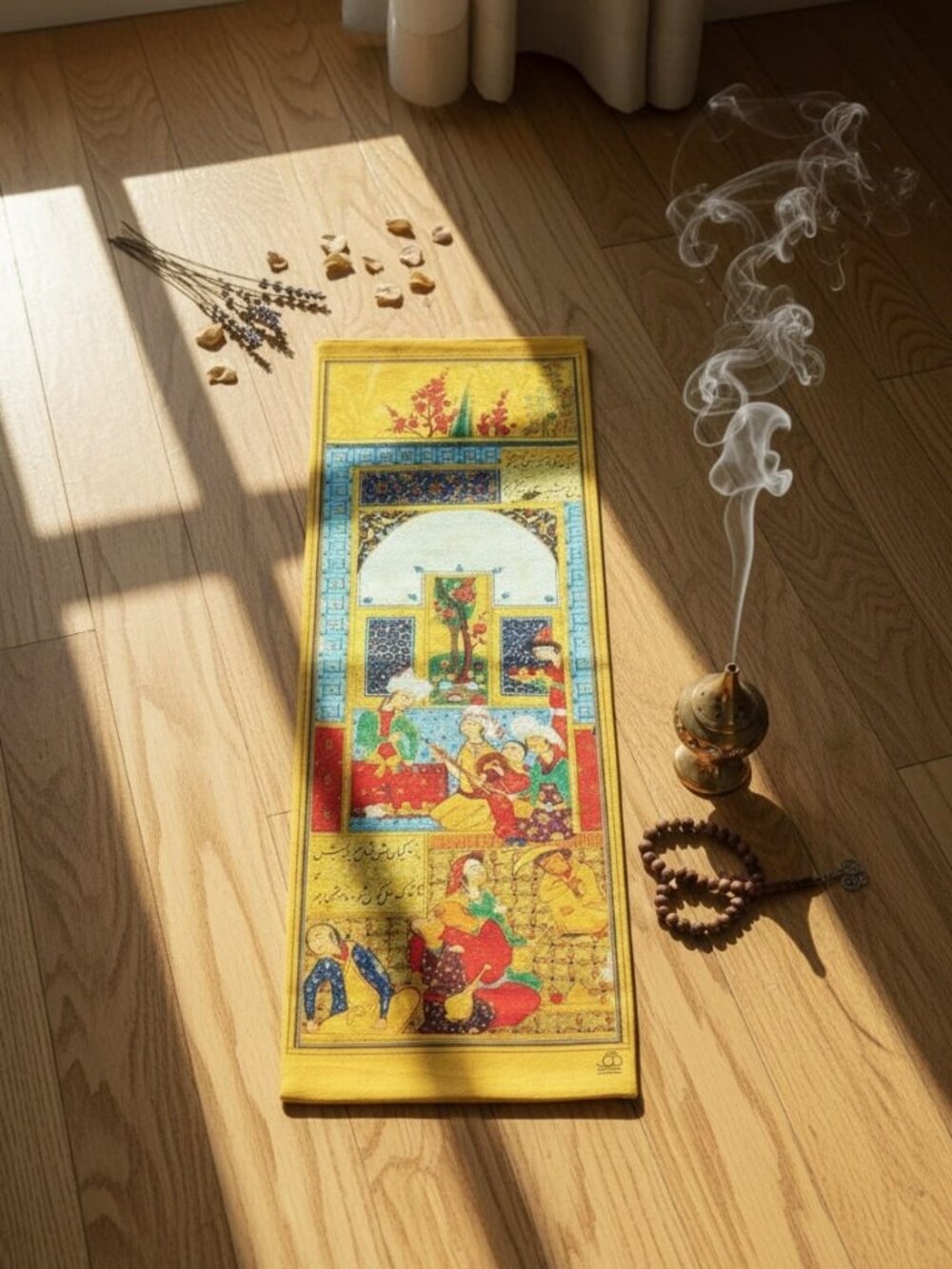 Golden Sunbeam Persian Miniature Runner